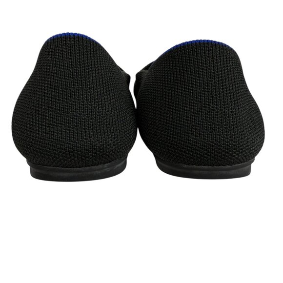 Rothy's The Flat Round Toe Black Slip On Ballet Flats Women's Size 7 - Picture 3 of 9